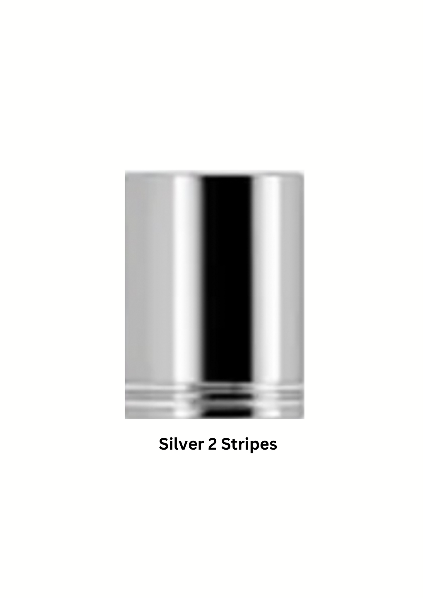 Silver Cap 2 Stripes